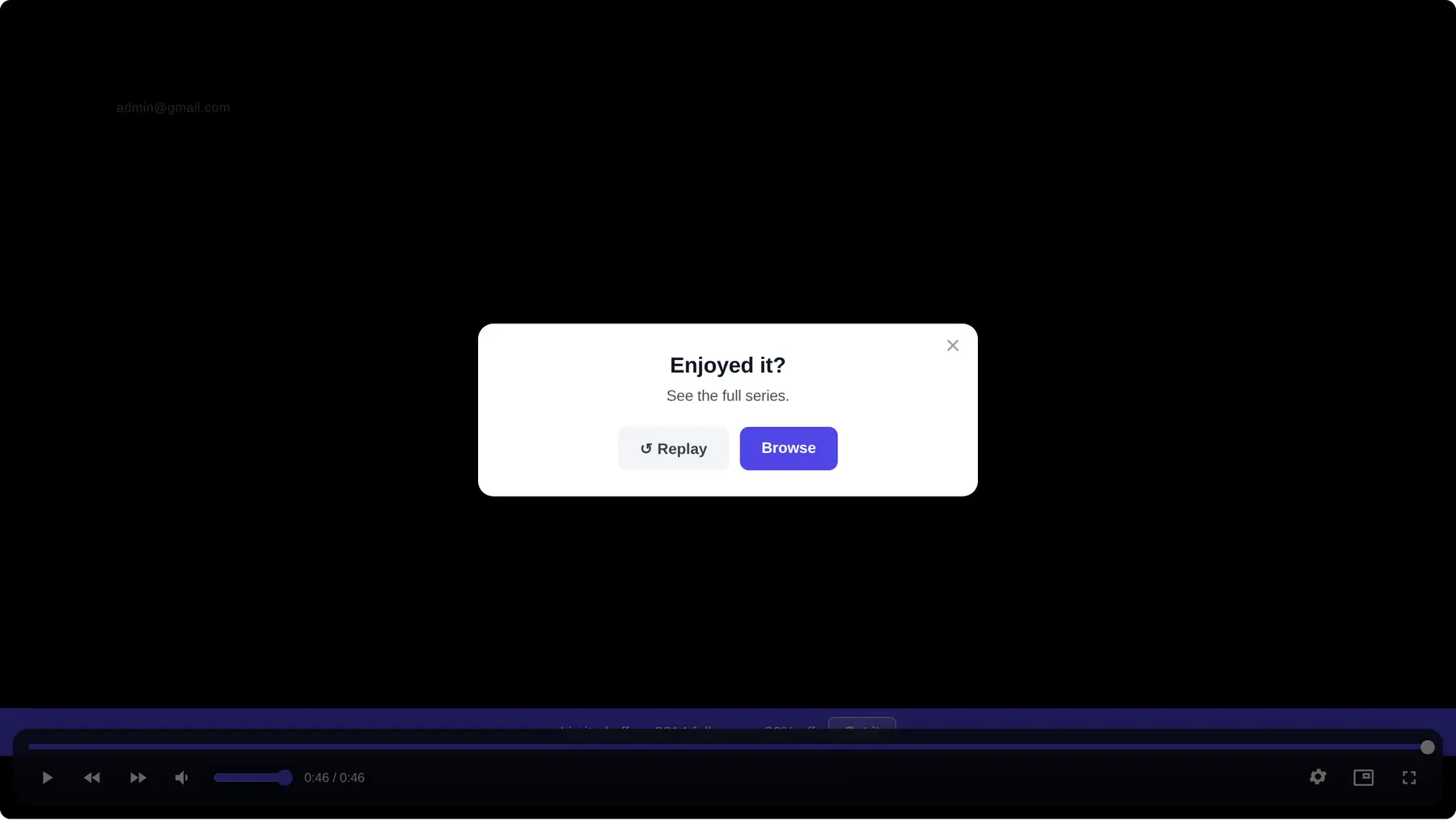 End cards