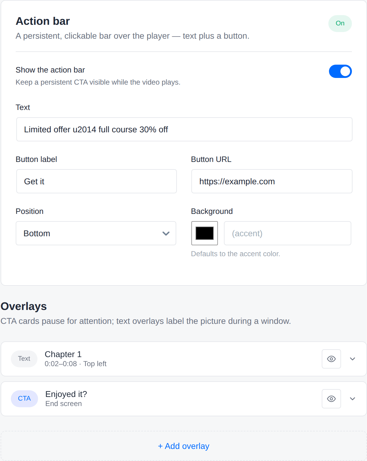 Action Bar